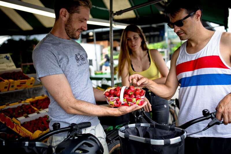 Bike/E-bike tour Plateau,MileEnd, Jean-Talon Market by Fitz - Start at Maison des Cyclistes: bikes, helmets, and a quick reset