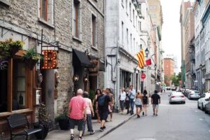 Half day private city tour - Old Montreal stop: City Hall, Jacques Cartier Square, and Notre-Dame Basilica area