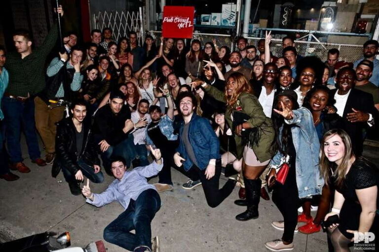 Montreal: Guided Bar Crawl with Free Shots and Club Entry - Meeting inside a bar: how the night gets going fast