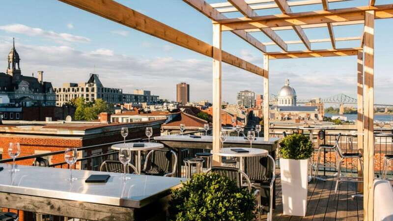 Montreal: Guided Pub Crawl of the City's Skyline Bars - Place d’Youville kickoff: getting oriented fast