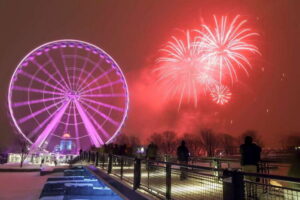 Montreal: La Grande Roue de Montréal Entry Ticket - Inside the 60-meter gondolas: comfort and clarity year-round