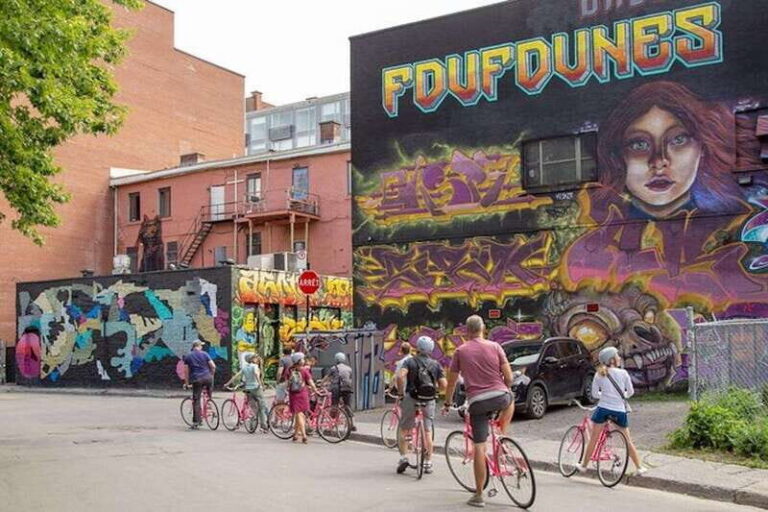 Montreal: Non Touristy Pink Bike Tour - Getting Set Up: Bikes That Actually Fit