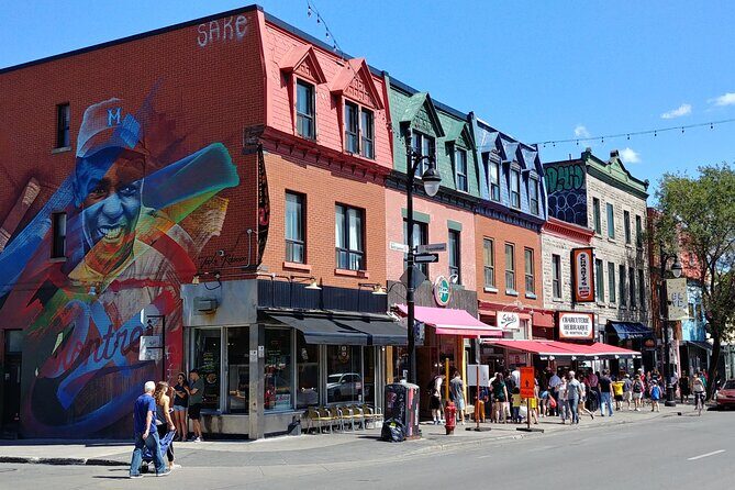Montreal's Plateau Mont-Royal and Mile End Tour by MTL Detours - Start at Saint-Denis, end near Waverly: how the route is timed