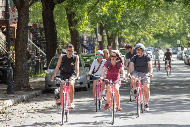 Non Touristy Pink Bike Tour by Spade & Palacio - Plateau Mont-Royal: back green alleys, parks, and the city’s daily texture