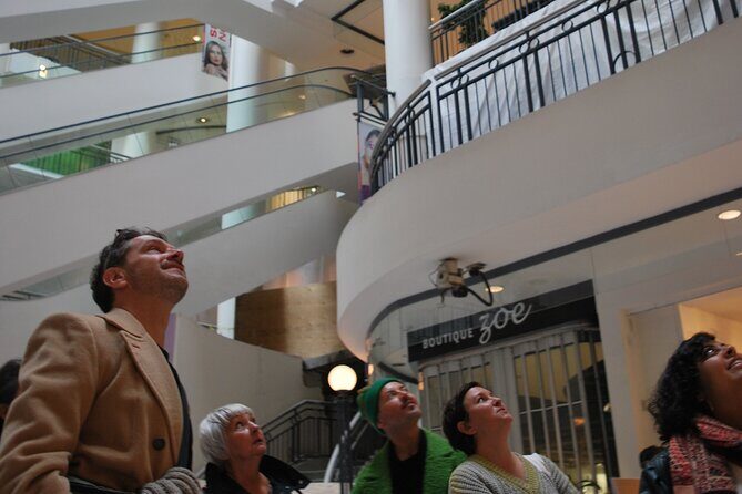 Underground city & Downtown. Great way to stay warm! - Stop 1: The Ring installation for quick, modern Montreal vibes